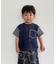 デニム調ジャージー ポケット付きTシャツ(ベビーサイズ)