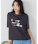 速乾　箔プリント Tシャツ