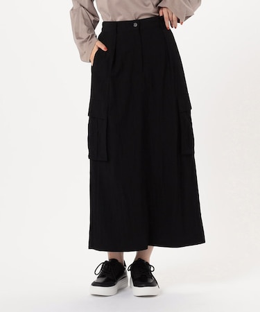 シャカシャカタフタ　カーゴスカート