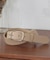 フェイクレザー　スクエアバックルベルト（3.0ｃｍ巾）