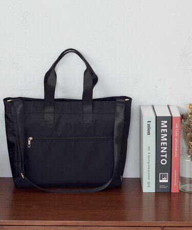 撥水 2wayトートバッグ