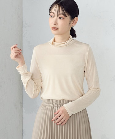 ハイネック長袖　Ｔシャツ