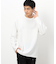 ジャカードコンビ パッチワーク デザインＴシャツ（長袖）
