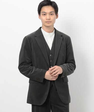 【セットアップ対応】トリコットコーデュロイ ジャケット