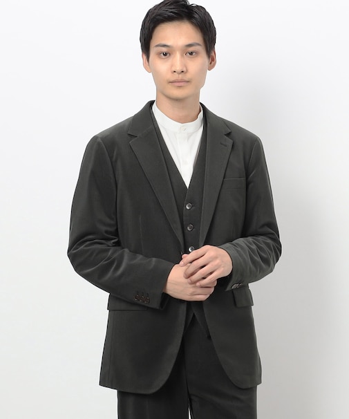 【セットアップ対応】トリコットコーデュロイ ジャケット