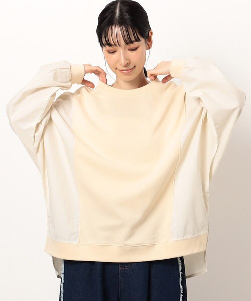 【n様⭐︎専用】　トレーナー&Tシャツ　Sサイズ 布帛切替 トレーナー｜コムサイズムの通販｜&mall（アンドモール）三井