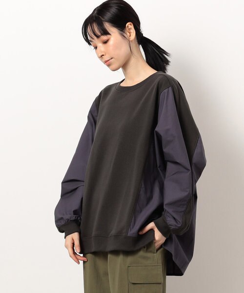 布帛切替 トレーナー｜コムサイズムの通販｜&mall（アンドモール）三井