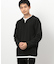 タテ畝ストレッチポンチ  フェイクレイヤード キーネックＴシャツ（長袖）