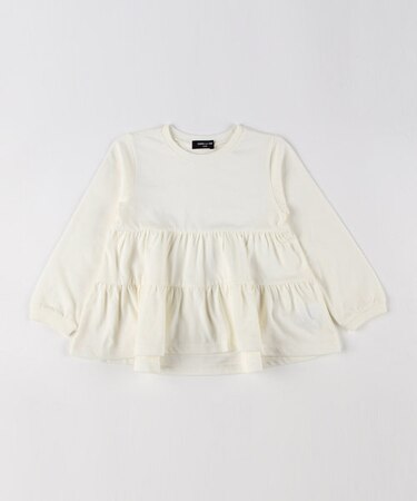 ティアード長袖Tシャツ