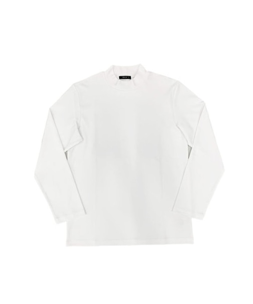 コットンスムース モックネックＴシャツ  （長袖）