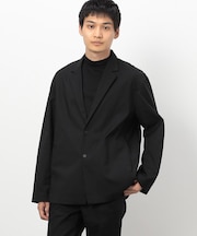 【セットアップ対応】Easy Active Wear  ストレッチ ジャケット （綿／ナイロン）