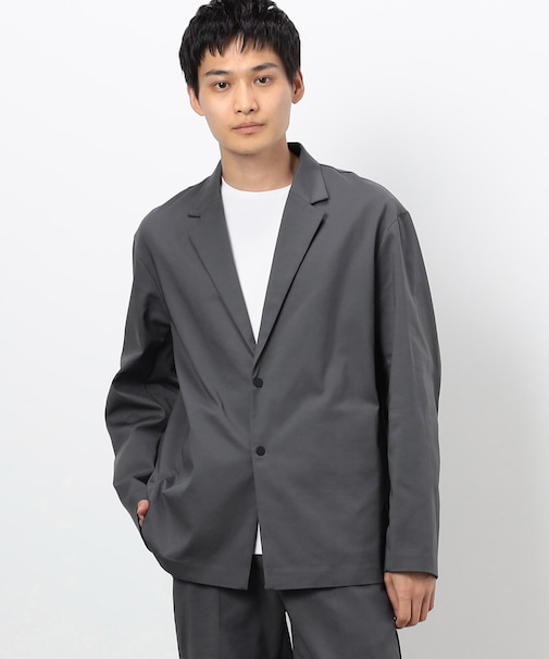 【セットアップ対応】Easy Active Wear  ストレッチ ジャケット （綿／ナイロン）
