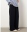 ストレッチツイル　ワイドパンツ