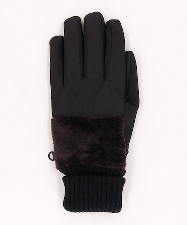 ボア×ナイロンコンビ グローブ