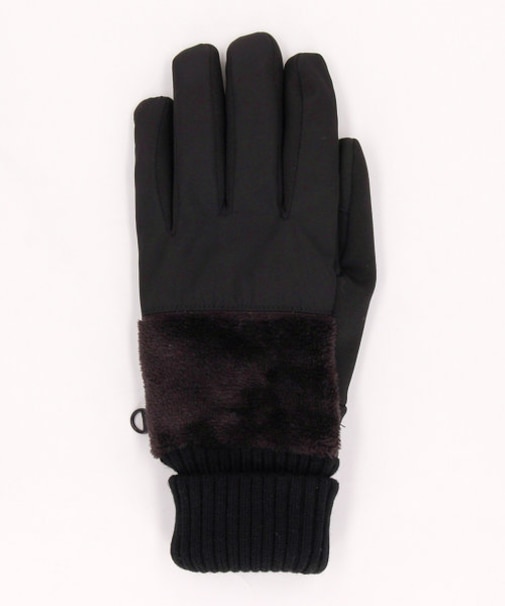 ボア×ナイロンコンビ グローブ