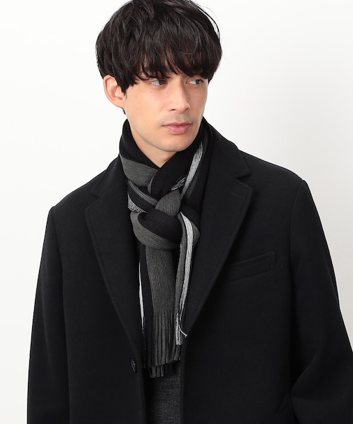 ラッセル ストライプ マフラー