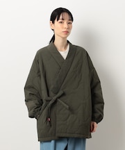 ナイロングログラン 中綿キルト 作務衣