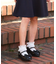 リボン付き ストラップシューズ