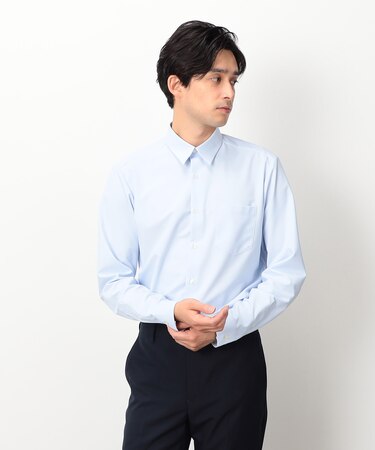 ポリエステル トリコット ドレスシャツ