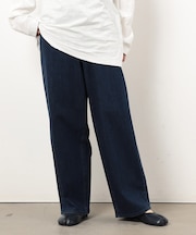 ストレッチ デニム ベーシックパンツ