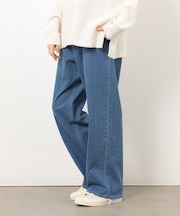 ストレッチ デニム ベーシックパンツ