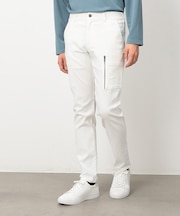 レーヨン ナイロン ストレッチ  スキニー カーゴパンツ