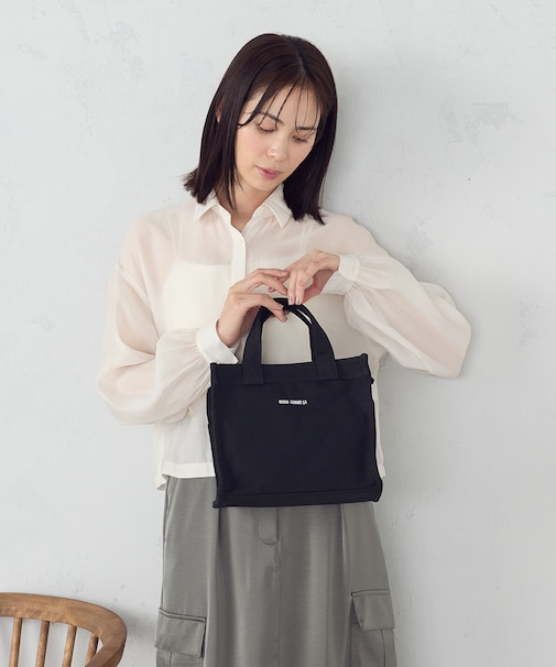 キャンバスミニトート