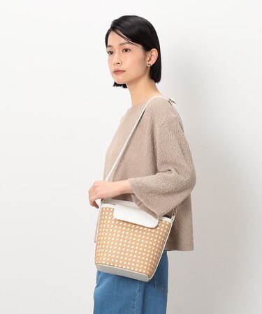 2way ワンハンドル 雑材バッグ