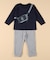 長袖Ｔシャツとパンツのギフトセット(80-90cm)