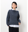 ネップ　クルーネックニット