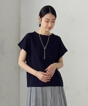 【洗濯機で洗える】ニットＴシャツ