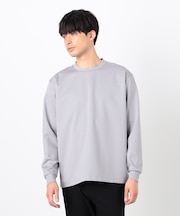 シルキーポンチ 長袖Ｔシャツ