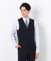 【セットアップ対応】トロピカルベスト ポリエステル／ウール