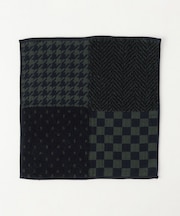 パネル柄 ハンカチタオル
