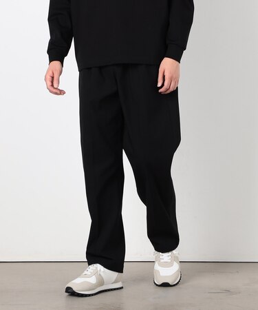 ガムストレッチカルゼ ワイドシェフパンツ