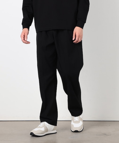 ガムストレッチカルゼ ワイドシェフパンツ