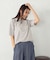 パールネックレスプリント　トロンプルイユＴシャツ