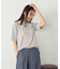 パールネックレスプリント　トロンプルイユＴシャツ