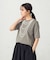 パールネックレスプリント　トロンプルイユＴシャツ