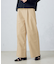 【美しいベーシックパンツ】ワイドシルエット チノパンツ