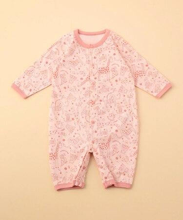 動物柄プリント ツーウェイオール