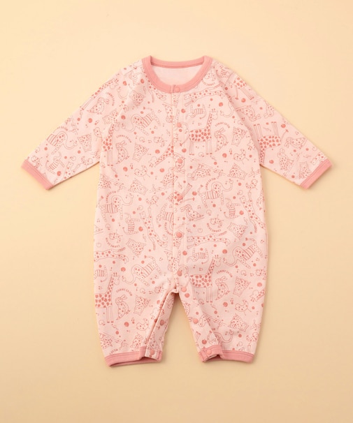 動物柄プリント ツーウェイオール