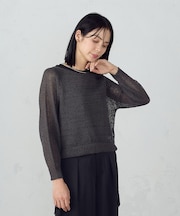 ホールガーメント　ロングスリーブニット