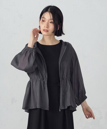 ライト　シアーブルゾン