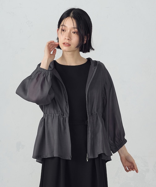 ライト　シアーブルゾン