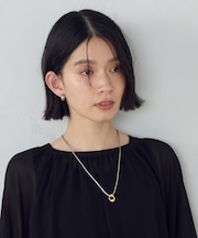 変形リング　スライドネックレス