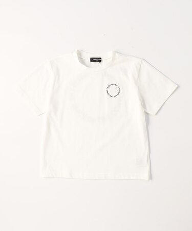 サークルプリント 半袖Tシャツ