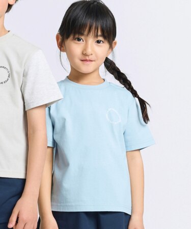 サークルプリント 半袖Tシャツ