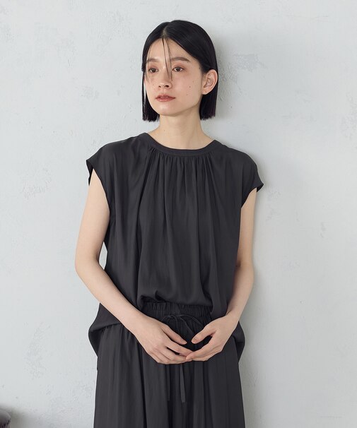 ゆるっとろみ ブラウス　/　セットアップ対応
