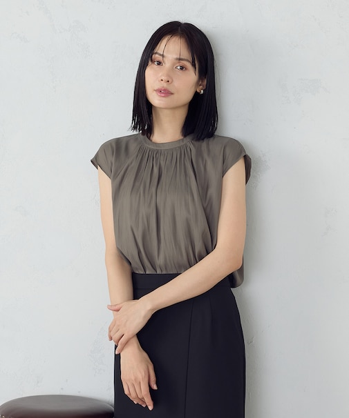 ゆるっとろみ ブラウス　/　セットアップ対応